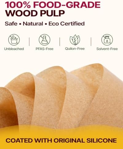 Katbite 200Pcs 12x16 In Unbleached Parchment Paper for Baking