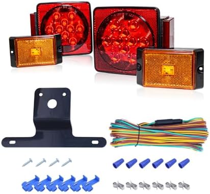 MAXXHAUL 70205 Trailer Light Kit - 12V All LED