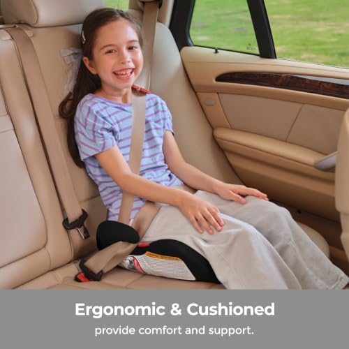 Diono Solana Lite Backless Booster Car Seat Pack of 2, Lightweight & Portable