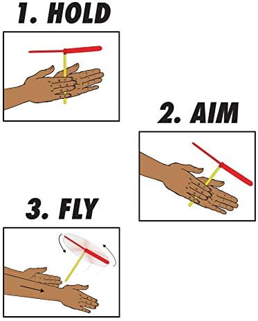 The Original Aero Props - Flying Helicopter Prop Hand Spinner