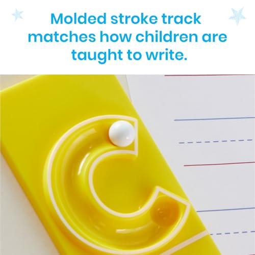 hand2mind MarbleTracers - Lowercase Letters, 24 Letter Tracing Trays, 10