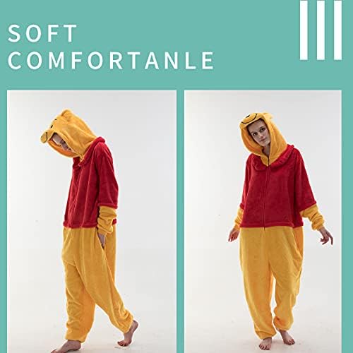 COSUSKET Snug Fit Unisex Adult Onesie Pajamas