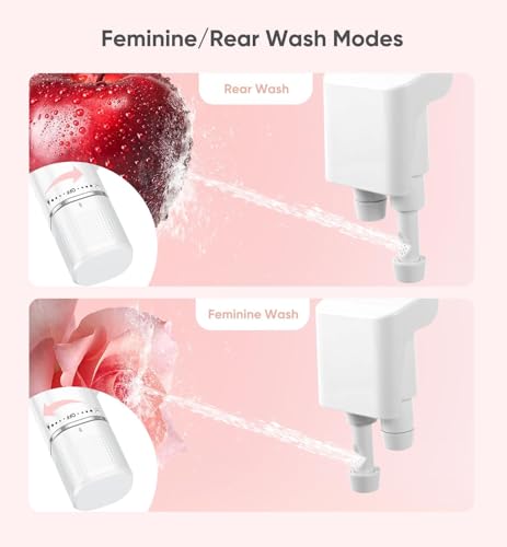 Ultra-Slim Bidet Attachment, Posterior&Feminine Wash-(Retractable Dual