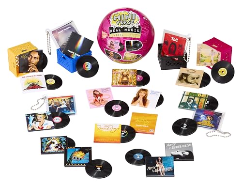 MGA's Miniverse Real Music Vinyl Mystery Blind Packaging, Mini Playable