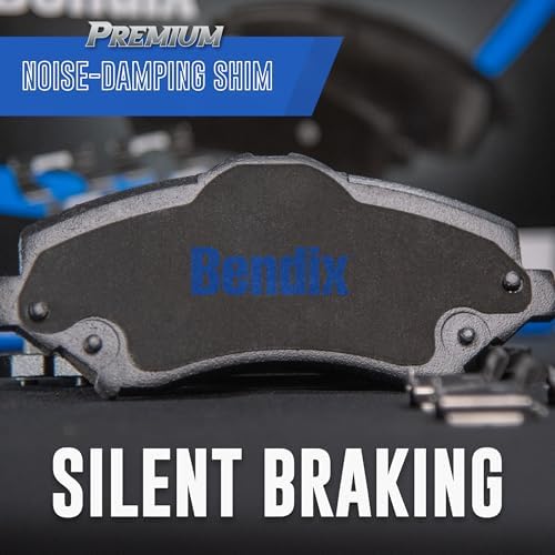 Bendix Premium SBC1415 Rear Brake Pads for EX35, 37, FX35, G25, G37, JX35, M35h, M37, Q40