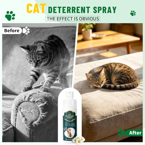 Cat Deterrent & Repellent Spray Anti-Scratch Training Aid, 8OZ 2 Pack