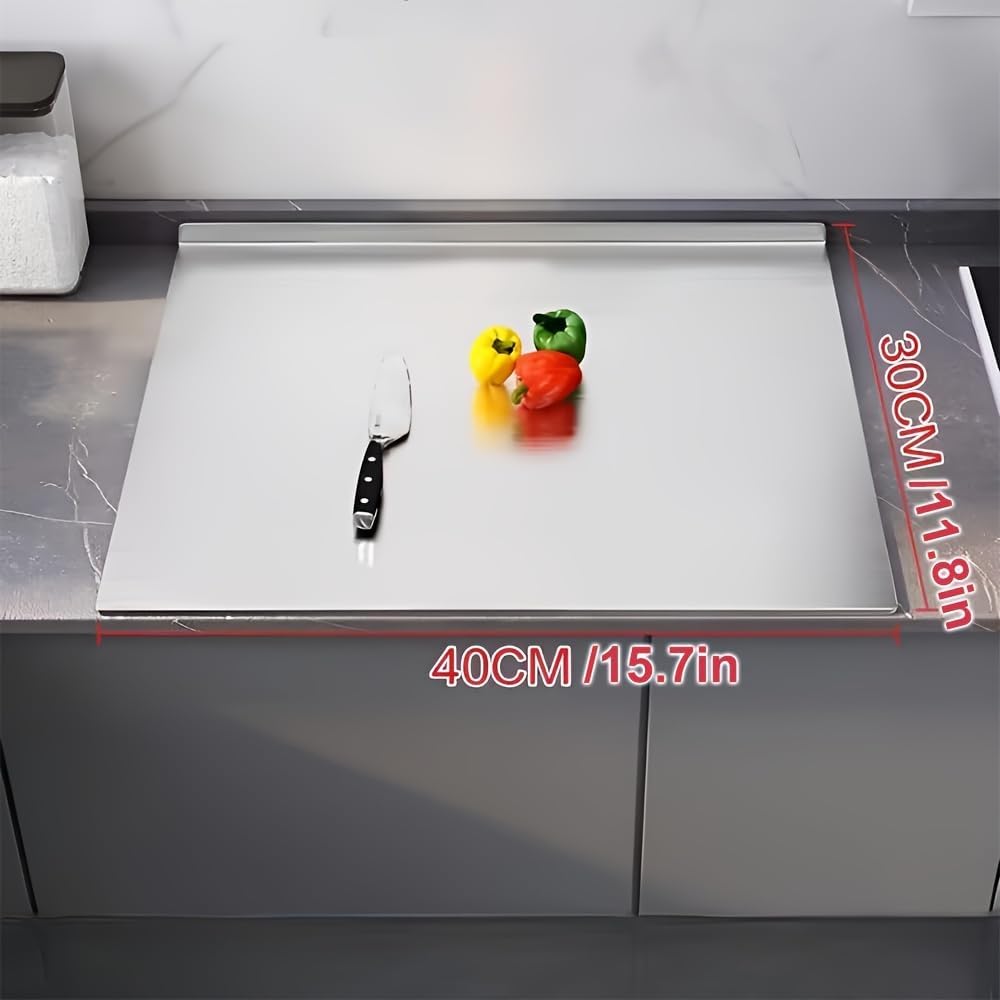 Stainless Steel Cutting Boards for Kitchen, Kneading Cutting Board Mats