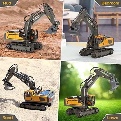 Remote Control Excavator Toys for 4 5+ Year Old Boys and Kids Best Gift Ideas for Age 6 7