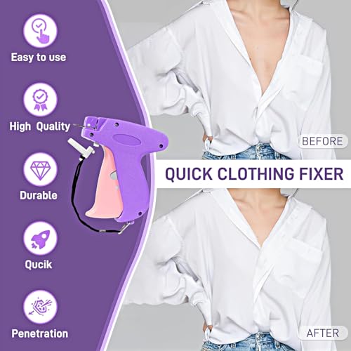 Stitch Gun for Clothes， Handheld Stitch Gun Quick Clothing Fixer，Sewing Kit