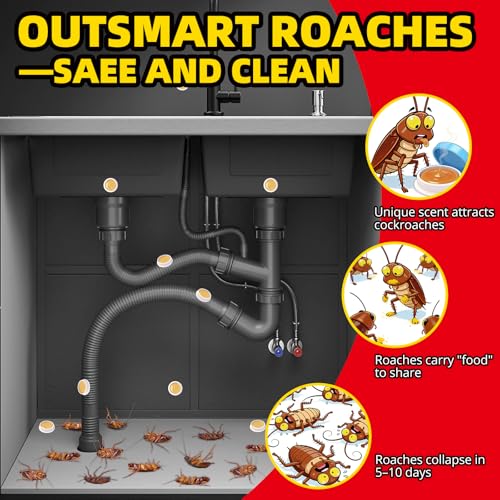 Cockroach Killer Indoor Home - 48 Packs