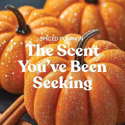 Yankee Candle Spiced Pumpkin Scented Candle, 22oz Large Jar