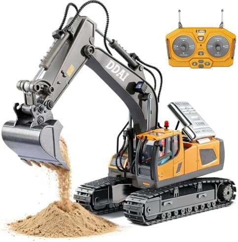 Remote Control Excavator Toys for 4 5+ Year Old Boys and Kids Best Gift Ideas for Age 6 7