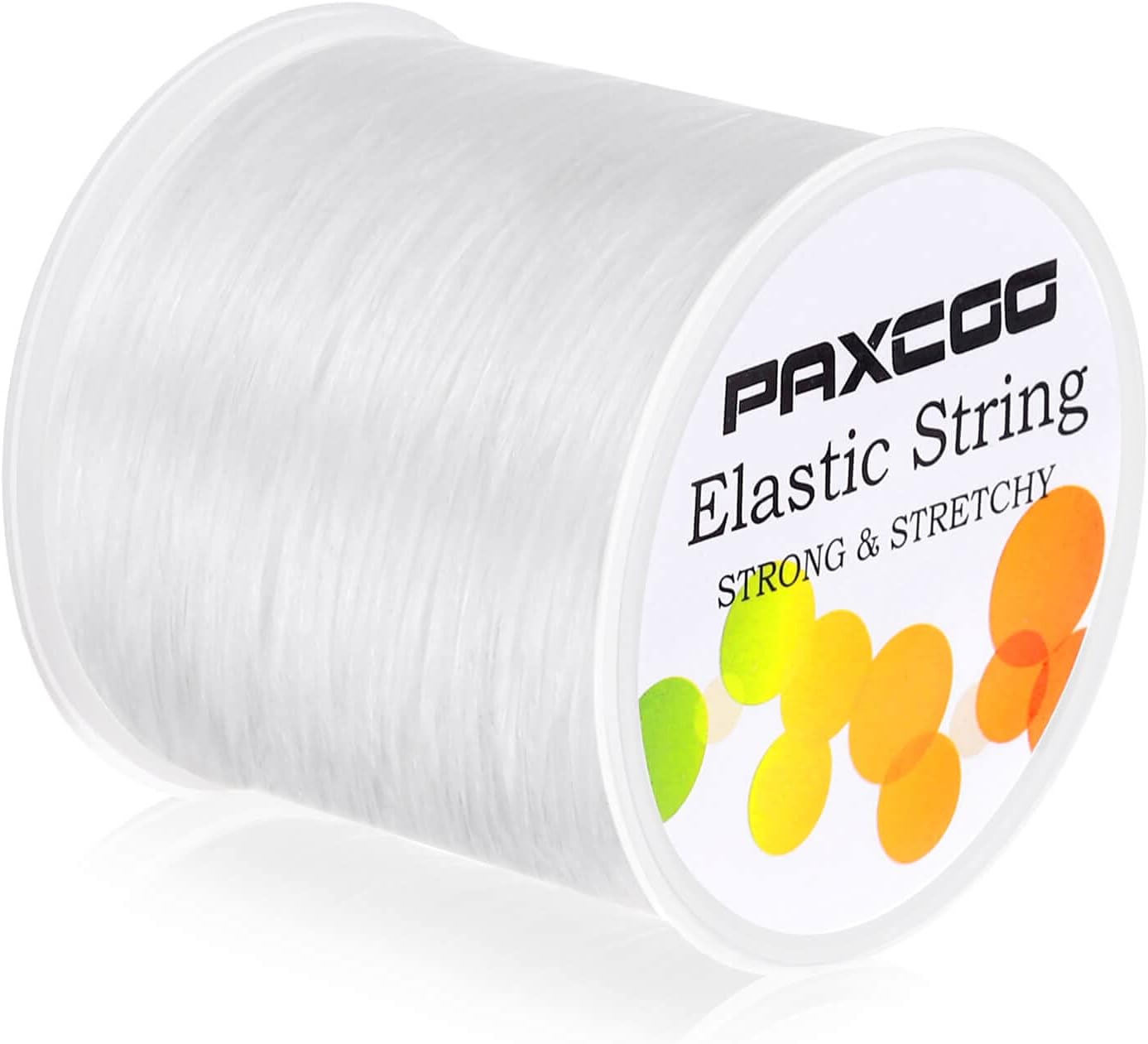 Paxcoo Elastic Bracelet String Cord Stretch Bead Cord for Jewelry Making and