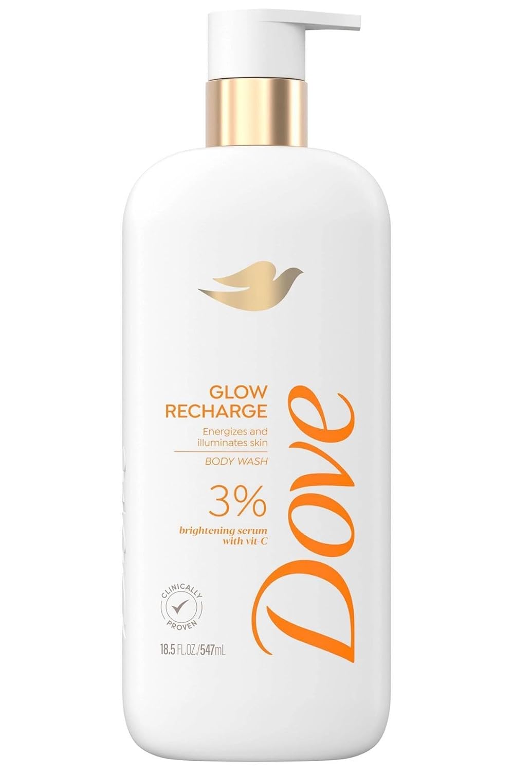 Dove Serum Body Wash Glow Recharge illuminates & Exfoliates skin with