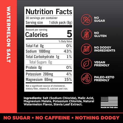 LMNT Zero Sugar Electrolytes - Watermelon Salt