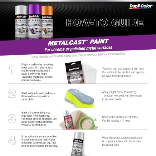 Dupli-Color Metalcast Anodized Coating, Gloss, Red, 11 oz