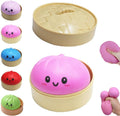 Dumpling Squishies, Glitter Dumpling Mystery Box, Colorful Dumplings Stress
