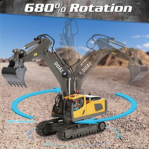 Remote Control Excavator Toys for 4 5+ Year Old Boys and Kids Best Gift Ideas for Age 6 7