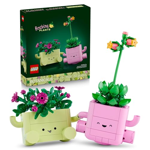 LEGO Botanicals Rocking Plants - Building Toy for Kids, Girls & Boys, Ages 9+