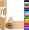 PerkHomy Brown Kraft Paper Roll 17.5" x 1,200" (100') for Gift Wrapping