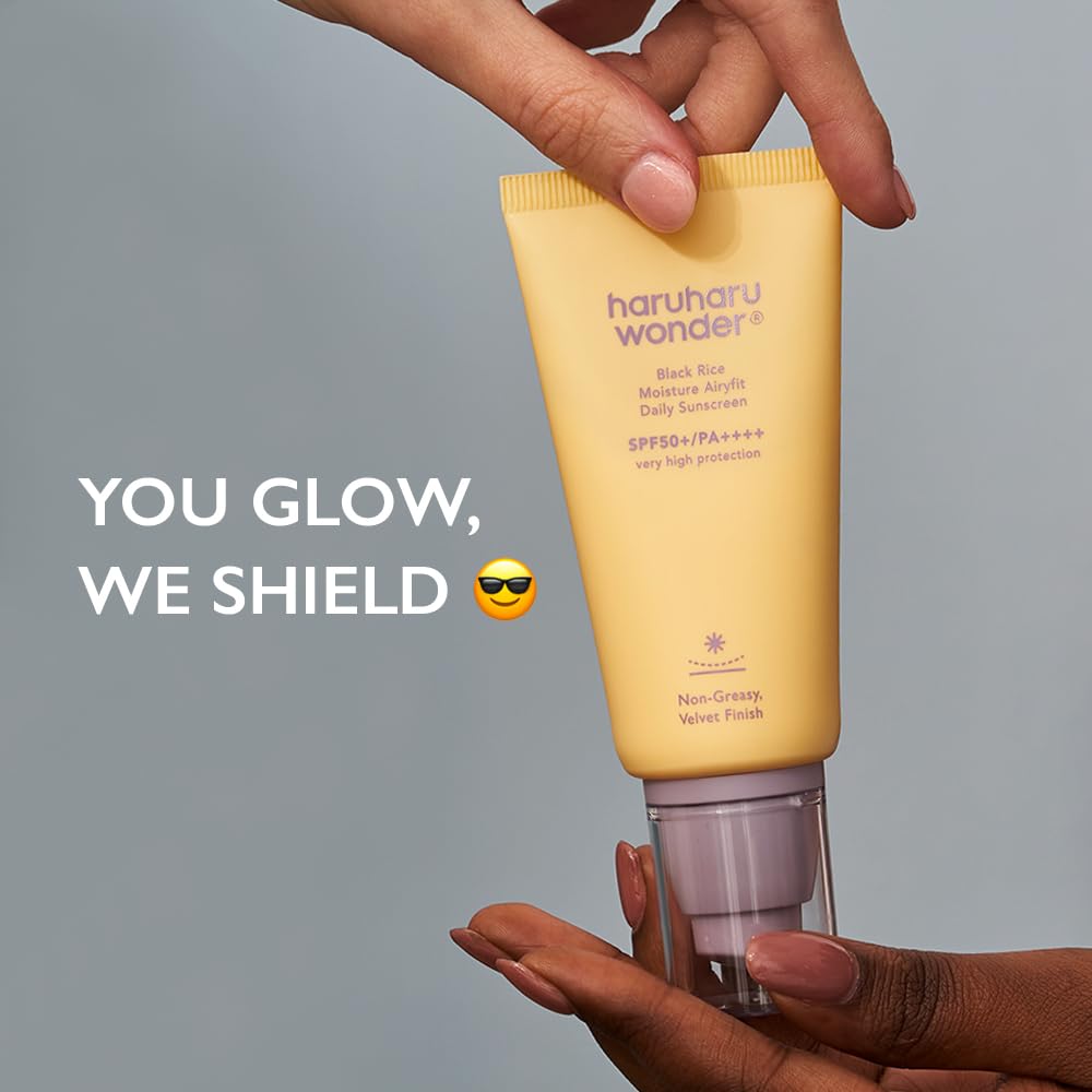 Haruharu Wonder Black Rice Moisture Airyfit Daily Sunscreen 1.69fl.oz