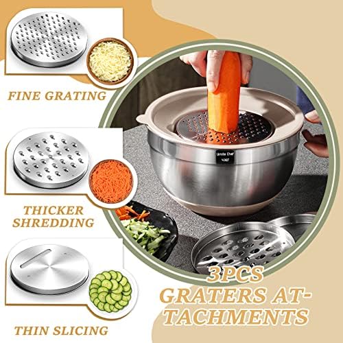 Mixing Bowls with Airtight Lids Set
