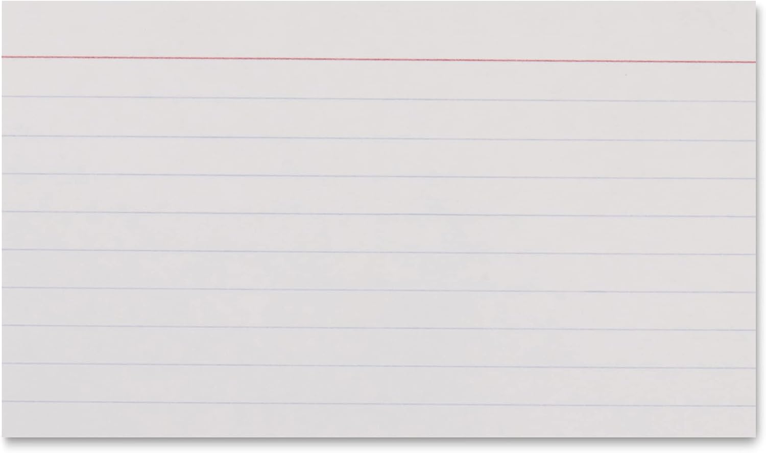 Amazon Basics Heavy Weight Ruled Index Cards for Studying and Note Taking