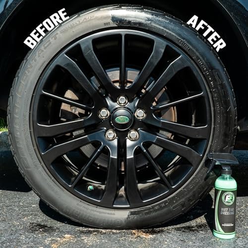 ExoForma Wet Tire Dressing Spray - Extremely High Shine Tire Dressing for That Wet Look