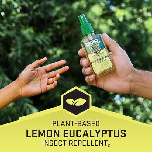 Repel Plant-Based Lemon Eucalyptus Mosquito & Insect Repellent 4 Oz, 4 Pack