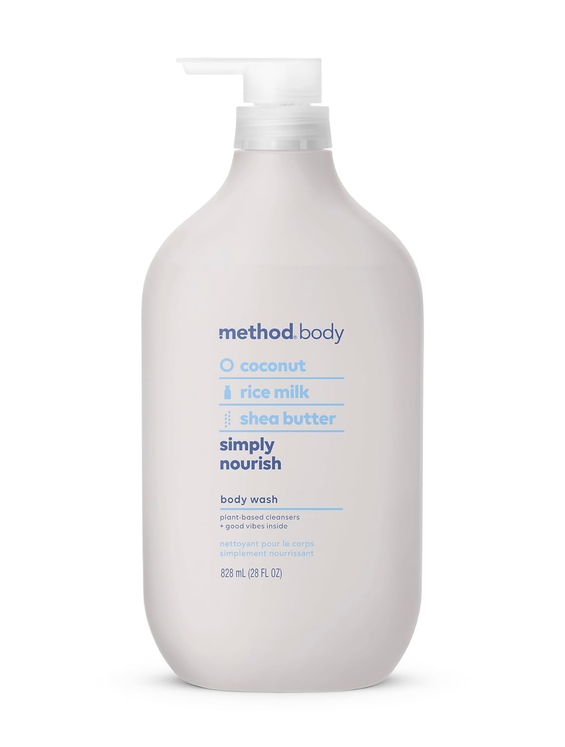 Method Body Wash, Simply Nourish, Paraben and Phthalate Free, 28 oz (Pack of