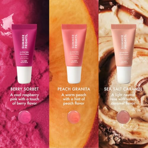 Summer Fridays Sweet Summer Minis Lip Balm Trio (0.35 Oz, 3 Ct)
