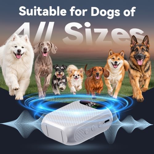 Anti Barking Device for Dogs,3 Modes Dog Bark Deterrent Device