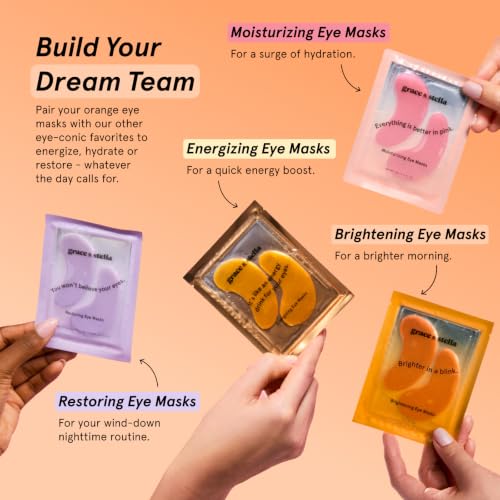 grace & stella New Brightening Eye Patches for Dark Circles (24 Pairs)