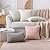 MIULEE Pack of 2 Corduroy Decorative Throw Pillow Covers 18x18 Inch Soft Boho