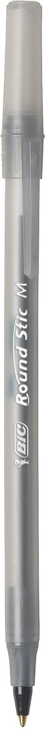 BIC Round Stic Xtra Life Ballpoint Pen, Ultra Long Lasting and Consistent Ink