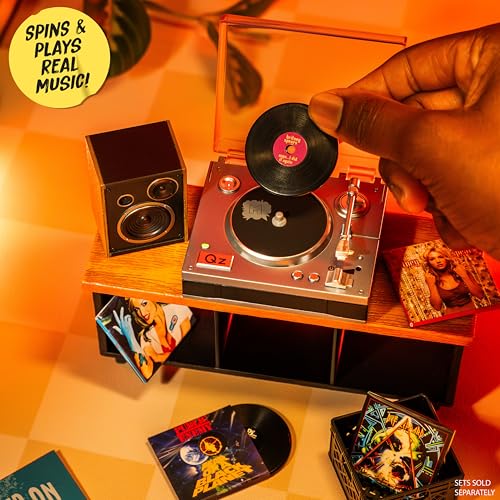 MGA's Miniverse Real Music Vinyl Mystery Blind Packaging, Mini Playable