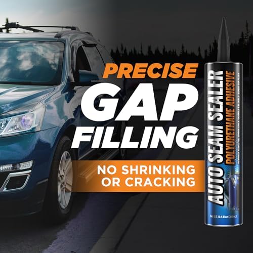 [Black] 2 Pack Professional Automotive Seam Sealer