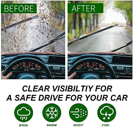 3 Factory Wiper Blade Replacement for 2025 2024 2023 2022 2021 2020 2019 2018 2017 Mazda