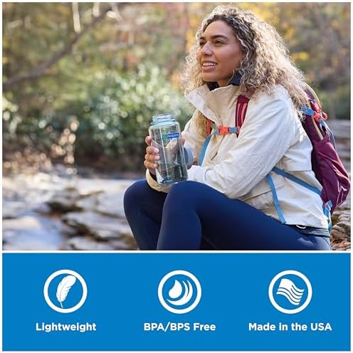 Nalgene 32 oz Wide Mouth Water Bottle