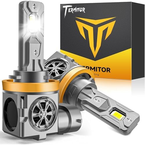 Termitor 2026 New-Gen H11/H9/H8 Light Bulbs, 90,000LM Super Brightness,90K+ Hrs Lifespan