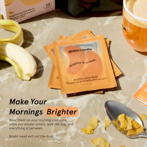 grace & stella New Brightening Eye Patches for Dark Circles (24 Pairs)