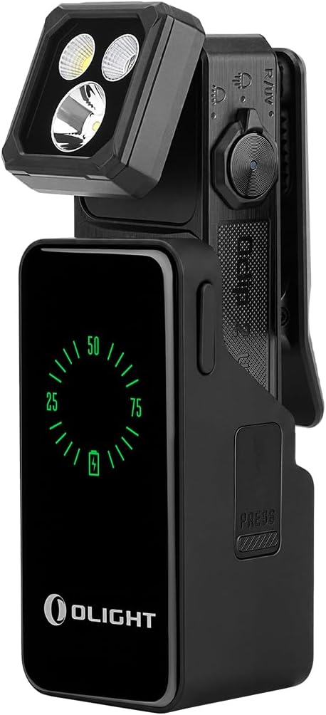 OLIGHT Oclip 2 Ultra Premium Rechargeable EDC Clip Light With Charging Dock