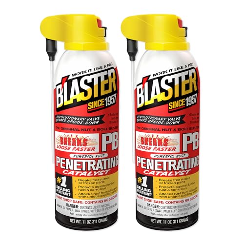 PB Blaster Penetrating Oil Spray, 11 oz Aerosol Cans (2-Pack) – Rust Remover