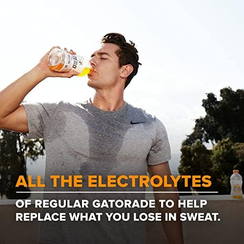 Gatorade Zero Sugar Thirst Quencher Sports Drinks, Lemon-Lime, 20 Ounce