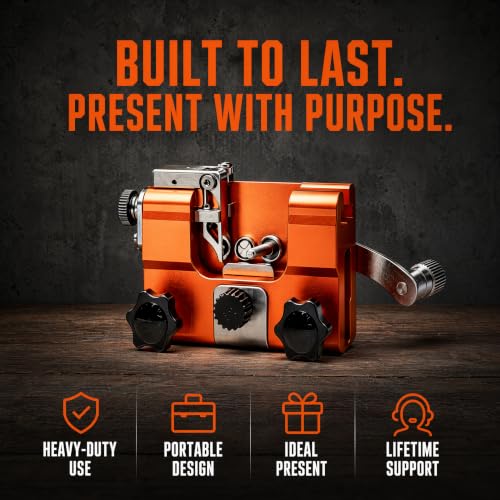Razorwolf Chainsaw Sharpener, Lightweight Portable Manual Chain Sharpening