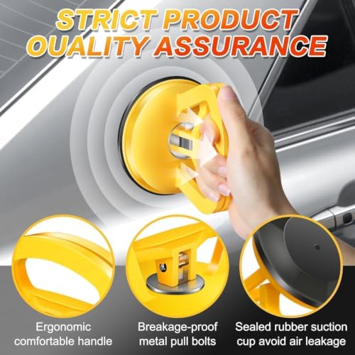 Car Dent Puller 3 Pack Dent Puller Powerful Car Dent Removal Kit Suction Cup