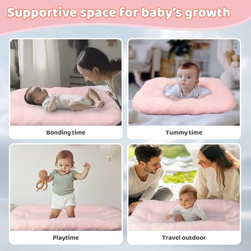 Infant Support Cushion - Organic Soft Cotton Baby Support Cushion for Newborn