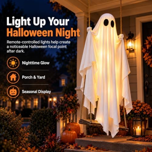 Halloween Hanging Swinging Ghost