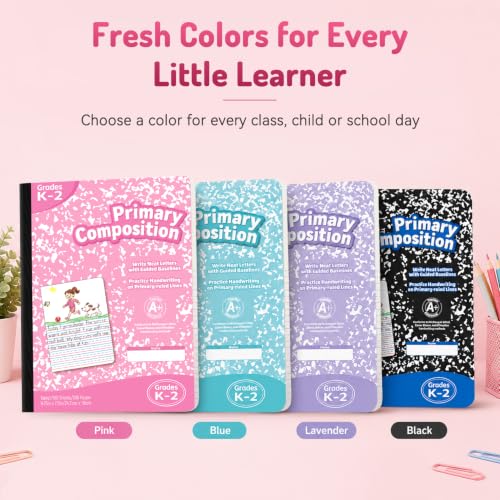 Forvencer Primary Composition Notebook K-2, Primary Journal Draw and Write