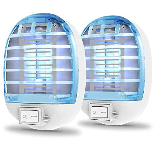 Bug Zapper Indoor, Mosquito Zapper Indoor with Blue Lights for Living Room
